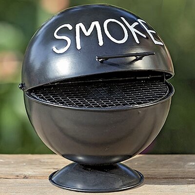 ashtray smoke ashtrays safe fire outdoor grill head